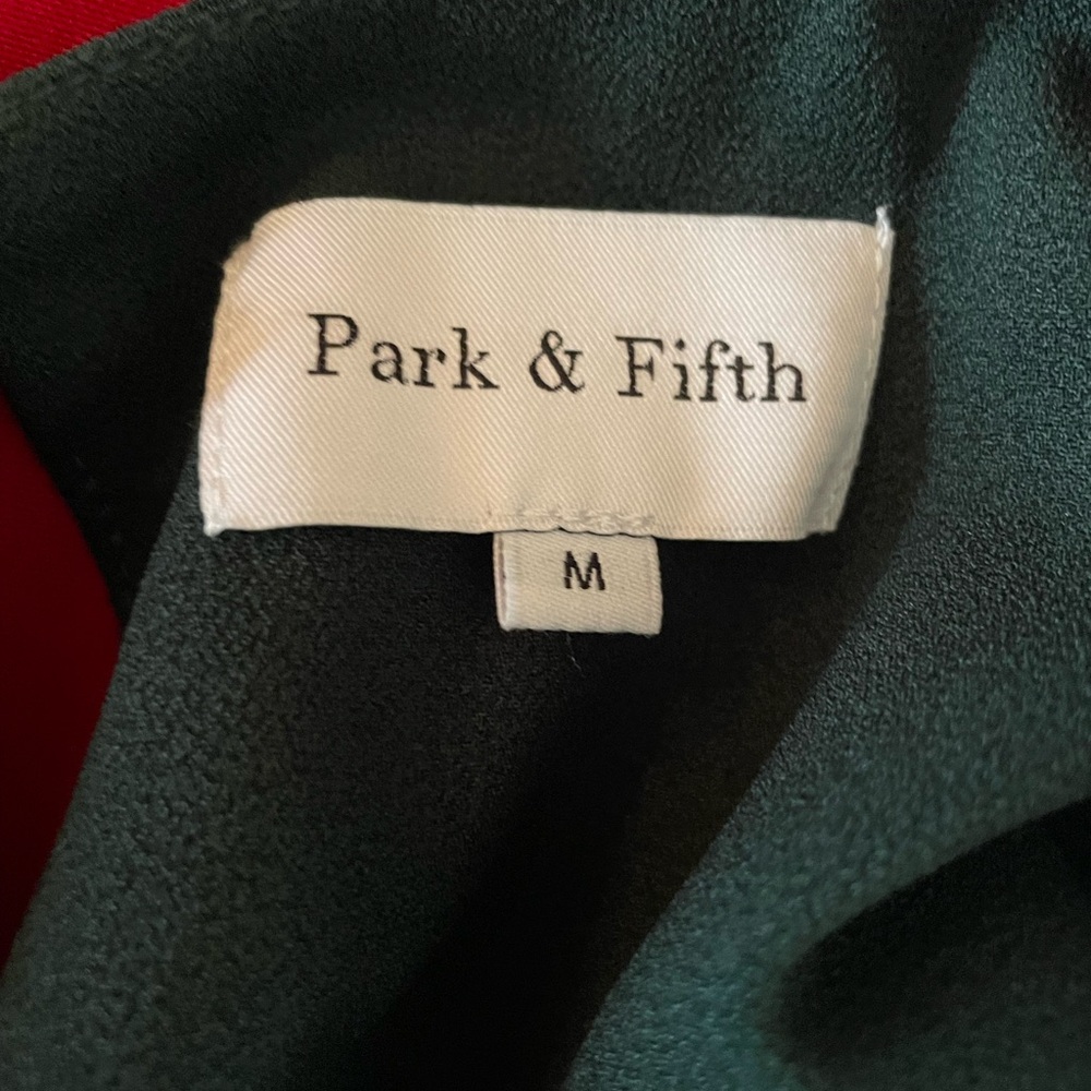 Park & Fifth Deep Green Dress